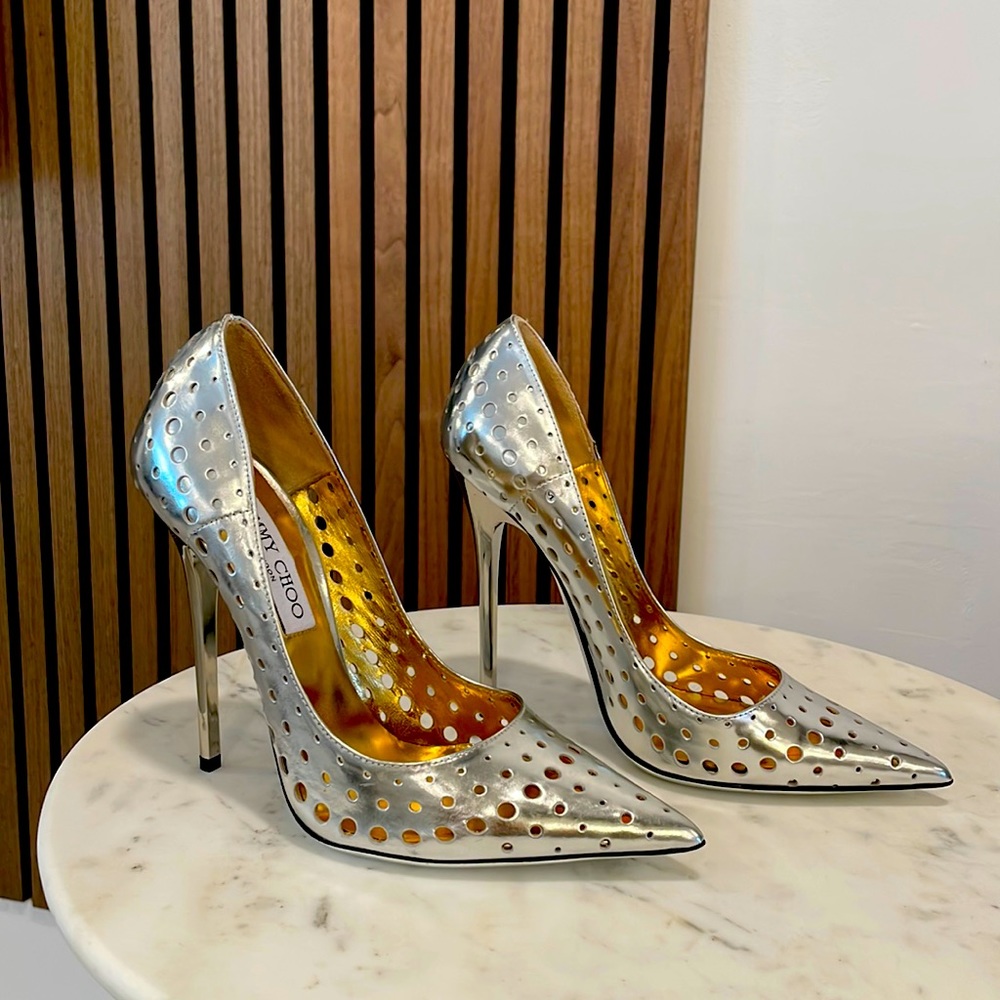 Auth Jimmy Choo Stilettos Size 36 NEW